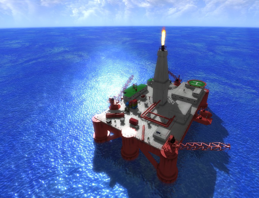 Dark Energy Serious Game for Safety and Security on Oil Rig
