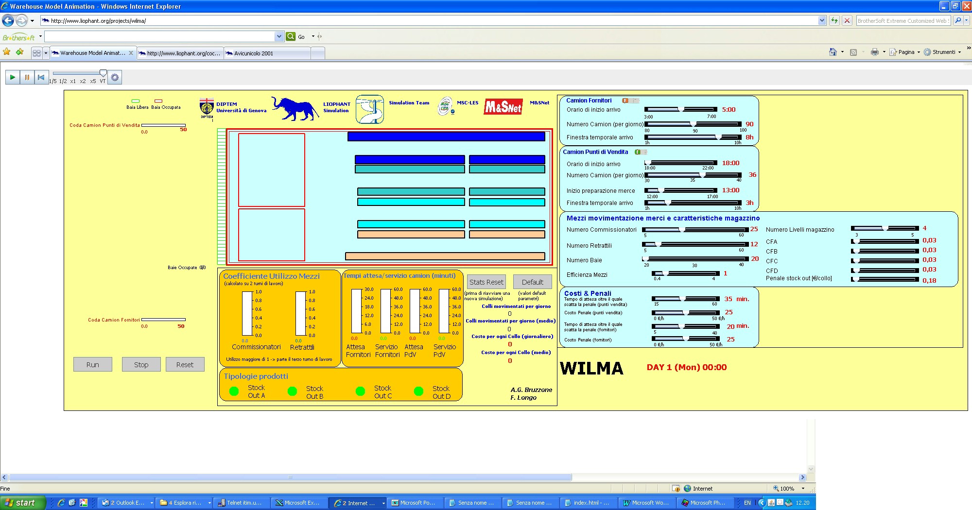 WILMA Web Integrated Logistics Management by MISS DIPTEM
