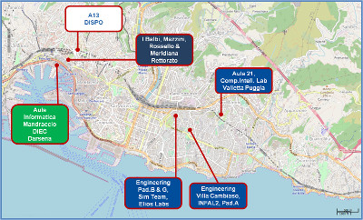 Genoa Map and Classrooms