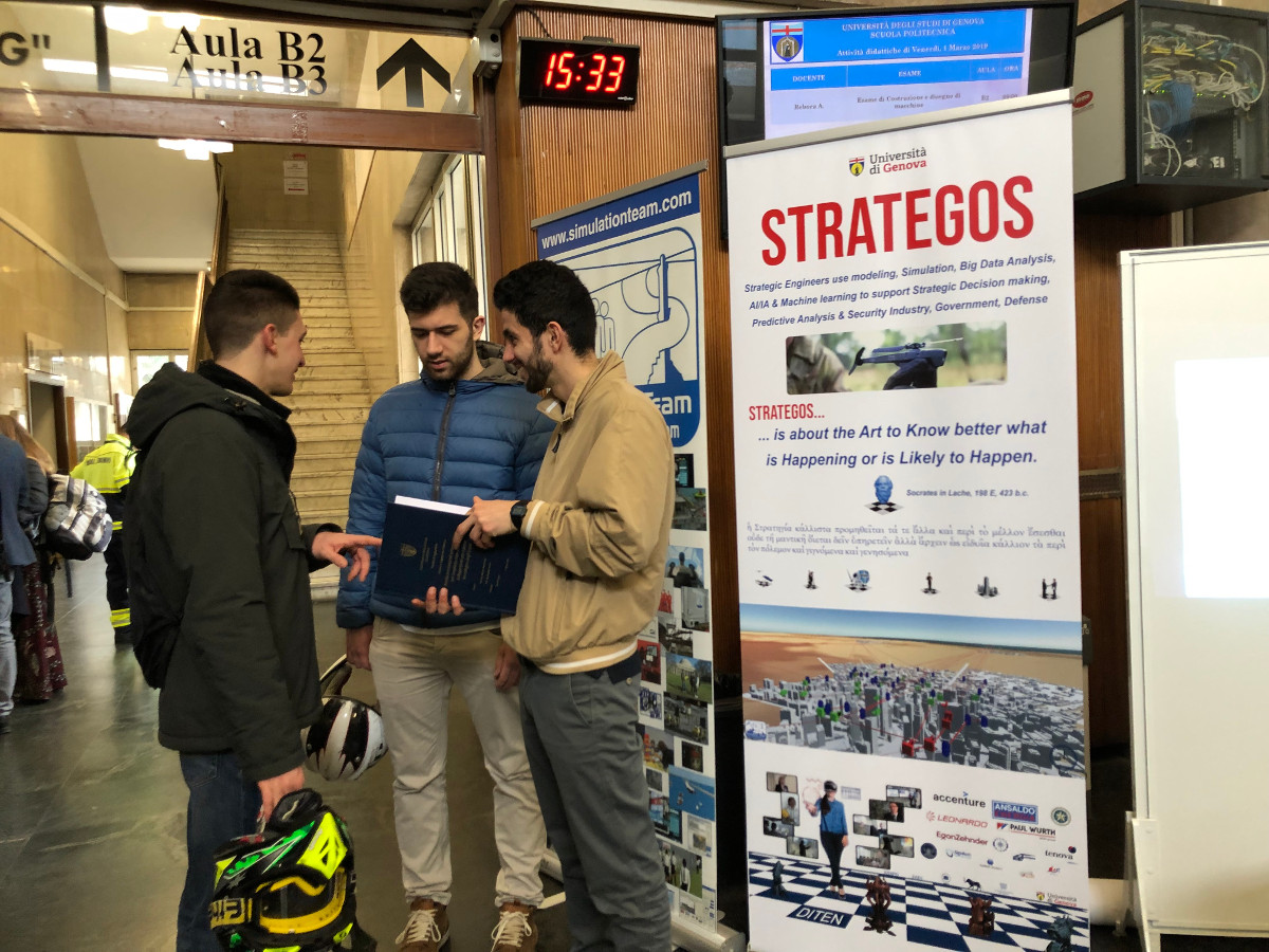 STRATEGOS, Genoa, March 1st, 2019, Strategic Engineering New International MSc, Laurea Specialistica