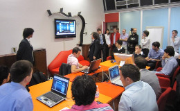 Genova University, Role Play Game at Labs during MIPET