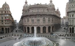 Genova Piazza Fontana & Stock Exchange Palace