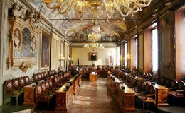 Genova: Gran Consiglio Hall of Genoa Republic