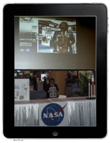 Augmented Reality Presented in NASA Boot at I/ITSEC in 2007 by Simulation Team